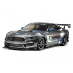 Tamiya Voiture de course Ford Mustang GT4 TT-02 1:10, kit avec ESC