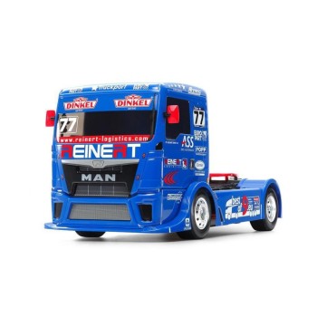 Tamiya Camion de course Team Reinert Racing MAN TGS TT-01E kit de construction Tamiya Camion de course Team Reinert Racing MAN TGS TT-01E kit de construction