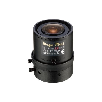 Tamron Objektiv M13VM288IR, 2.8-8mm, CS Mount, 3MP, Manual Iris, IR Korrigiert