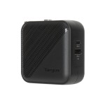 Targus® 65W Gan Charger - Multi port, with travel adapters