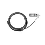 Targus DEFCON Retail Lock, Compact Resettable Combination