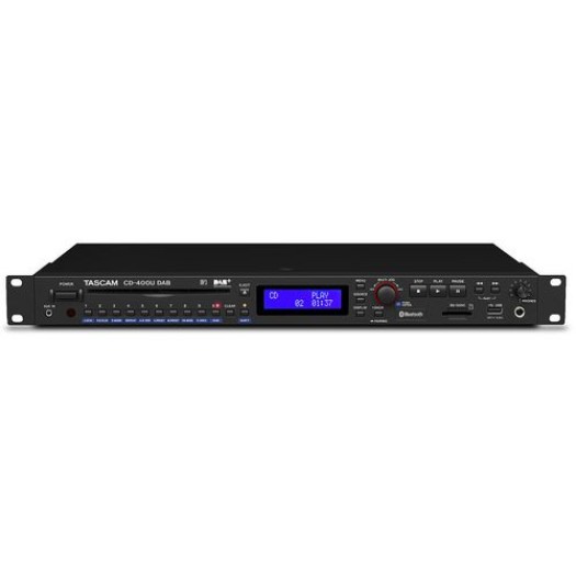 Tascam CD-400U DAB, Media Player mit Tuner und BT