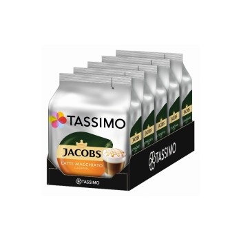 TASSIMO Capsules de café T DISC Latte Macchiato Caramel 40 portions TASSIMO Capsules de café T DISC Latte Macchiato Caramel 40 portions