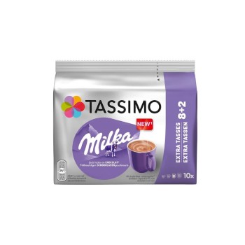 TASSIMO Capsules de café T DISC Milka Spécialité au cacao 10 portions TASSIMO Capsules de café T DISC Milka Spécialité au cacao 10 portions
