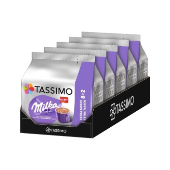 TASSIMO Capsules de café T DISC Milka Spécialité au cacao 5 x 10 TASSIMO Capsules de café T DISC Milka Spécialité au cacao 5 x 10