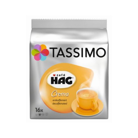 Tassimo T DISC Café HAG Crema, 1 Packung à 16 Portionen (Getränke)