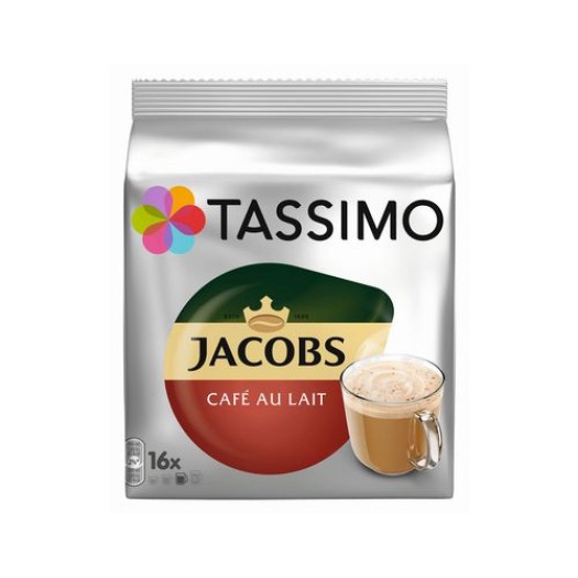 TASSIMO Capsules de café T DISC Jacobs Café au lait 16 Pièce/s