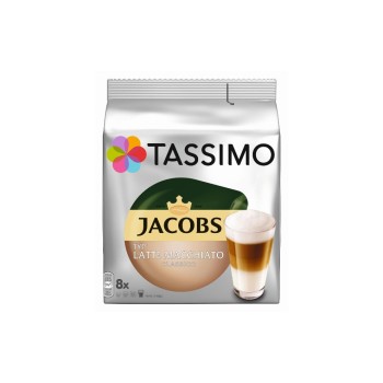 TASSIMO Capsules de café T DISC Jacobs Latte Macchiato 8 portions TASSIMO Capsules de café T DISC Jacobs Latte Macchiato 8 portions