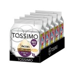 Tassimo T DISC Jacobs Caffé Crema Intenso X, Karton à 5 Packungen (with je 16 T DISCS)