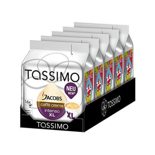 TASSIMO Capsules de café T DISC Jacobs Caffè Crema Intenso X 80 Pièce/s