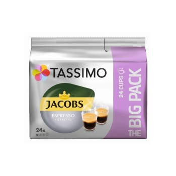 TASSIMO Capsules de café T DISC Jacobs Espresso Ristretto 24 Pièce/s TASSIMO Capsules de café T DISC Jacobs Espresso Ristretto 24 Pièce/s