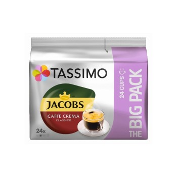 TASSIMO Capsules de café T DISC Jacobs Caffé Crema Classico 24 Pièce/s TASSIMO Capsules de café T DISC Jacobs Caffé Crema Classico 24 Pièce/s