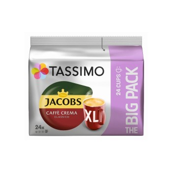 TASSIMO Capsules de café T DISC Jacobs Caffè Crema XL 24 Pièce/s TASSIMO Capsules de café T DISC Jacobs Caffè Crema XL 24 Pièce/s
