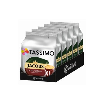 TASSIMO Capsules de café T DISC Jacobs Caffè Crema XL 80 Pièce/s TASSIMO Capsules de café T DISC Jacobs Caffè Crema XL 80 Pièce/s