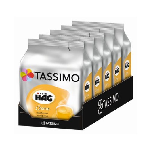 TASSIMO Capsules de café T DISC Café HAG Crema 80 Pièce/s