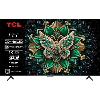 TCL TV 85C6K 85, 3840 x 2160 (Ultra HD 4K), QLED