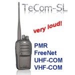 Team TeCom-SL Radio PMR 446 Mhz - 500mWatts, utilisation libre