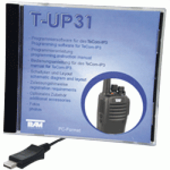 T-UP3 USB - programming software on CD-ROM with USB connection cable T-UP3 USB - programming software on CD-ROM with USB connection cable