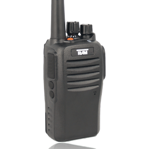 Team TeCom-IP3 UHF - Radio professionelle - UHF - 450-470 MHz - Résistance à l'eau IP67
