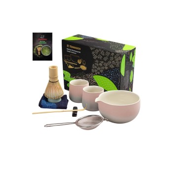 TEANAGOO Coffret Matcha 0.51 l, Blanc/Rose TEANAGOO Coffret Matcha 0.51 l, Blanc/Rose