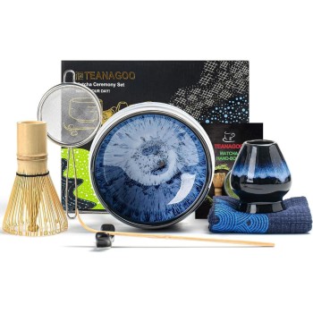 TEANAGOO Coffret Matcha 0.51 l, Bleu foncé TEANAGOO Coffret Matcha 0.51 l, Bleu foncé