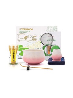 TEANAGOO Coffret Matcha « Pink Berg » 0.51 l, Rose