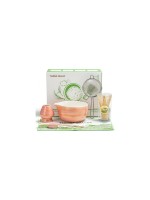 TEANAGOO Coffret à matcha avec coupelle verseur 0.51 l, Orange