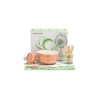 TEANAGOO Coffret à matcha avec coupelle verseur 0.51 l, Orange TEANAGOO Coffret à matcha avec coupelle verseur 0.51 l, Orange