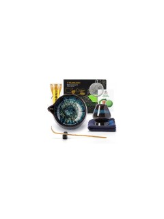 TEANAGOO Coffret Matcha Skyfall 0.51 l, Bleu foncé