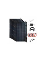 Technaxx Solar Balkonkraftwerk 600W TX-233, HM-300, for 6x 105 W Modul Monokris.WiFi-S.
