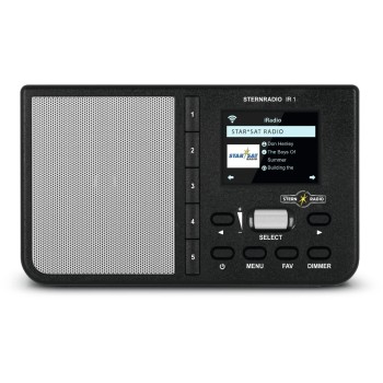 TechniSat SternRadio IR 1, schwarz, Internetradio, WLAN, Wecker TechniSat SternRadio IR 1, schwarz, Internetradio, WLAN, Wecker