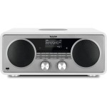 Technisat DigitRadio 602, DAB+ Radio, white-silver, Internetradio, CD, BT