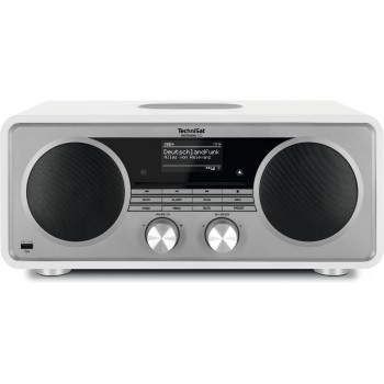 Technisat DigitRadio 602, DAB+ Radio, Weiss-Silber, Internetradio, CD, BT Technisat DigitRadio 602, DAB+ Radio, Weiss-Silber, Internetradio, CD, BT