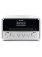 TechniSat DigitRadio 586, white-silver, DAB+, Internetradio, CD, BT, QI Charge, App