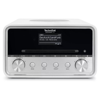 TechniSat DigitRadio 586, Weiss-Silber, DAB+, Internetradio, CD, BT, QI Charge, App TechniSat DigitRadio 586, Weiss-Silber, DAB+, Internetradio, CD, BT, QI Charge, App