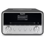 TechniSat DigitRadio 586, Anthrazit-silver, DAB+, Internetradio, CD, BT, QI Charge, App