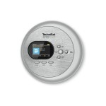 Technisat Lecteur CD Digitradio CD 2Go BT Argenté