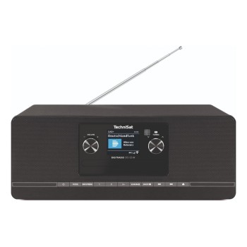 TechniSat DigitRadio 372 CD IR, silber, DAB+, Internetradio, CD, Bluetooth