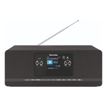 TechniSat DigitRadio 372 CD BT, schwarz, DAB+, CD, Bluetooth