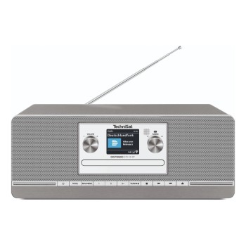 TechniSat DigitRadio 372 CD BT, silber, DAB+, CD, Bluetooth