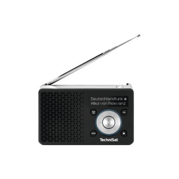Technisat DigitRadio 1 A, DAB+ Radio, Schwarz/Silber, Akku bis 10h Technisat DigitRadio 1 A, DAB+ Radio, Schwarz/Silber, Akku bis 10h