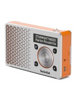 Technisat DigitRadio 1, DAB+ RAdio, Orange/Silber, Akku bis 10h