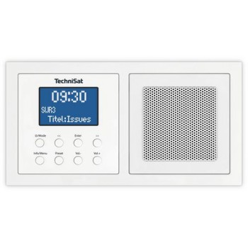 Technisat DigitRadio Up 1,Weiss , DAB-Radio, DAB+, UKW, Bluetooth, Doppelunterputzdose Technisat DigitRadio Up 1,Weiss , DAB-Radio, DAB+, UKW, Bluetooth, Doppelunterputzdose