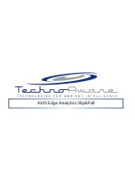 Technoaware Analyse vidéo VTrack Slip&Fall AXIS Edge