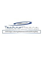 TechnoAware VTrack-AID3Edge-A, AXIS Edge Loitering/Stat.Vehicle/WrongWay