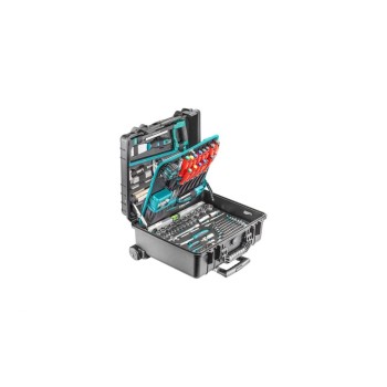 Technocraft Coffret à outils Trolley Pro IP65 213-pièce Technocraft Coffret à outils Trolley Pro IP65 213-pièce