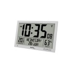 Technoline Horloge murale radio WS 8013 Gris