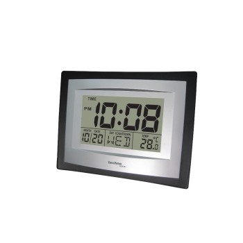 Technoline Horloge murale WS8004 Argenté Technoline Horloge murale WS8004 Argenté