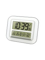 Technoline Horloge murale radio WS8006 Blanc