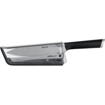 Tefal Couteau de chef Ever Sharp 16.5 cm, Noir Tefal Couteau de chef Ever Sharp 16.5 cm, Noir